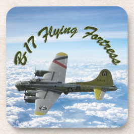B17 Flying Fortress WWII Bomber Flugzeug Untersetzer