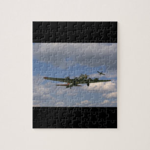 B17, Front rechte Angle_WWII Flugzeuge Puzzle