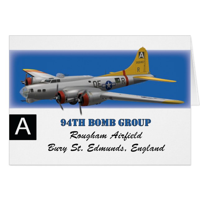 B17G 94. Bomb Group (Vorderseite (Horizontal))