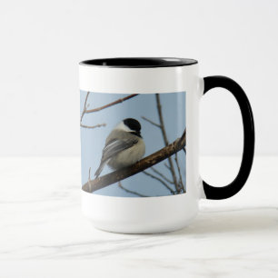 B21 Schwarze Chickade Tasse
