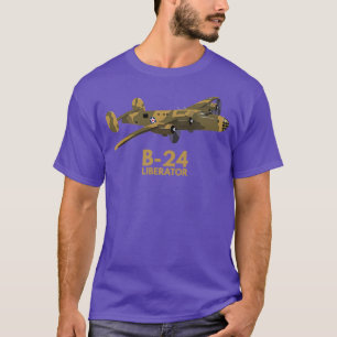 B24 Liberator WW2 Schwerbomber  T-Shirt