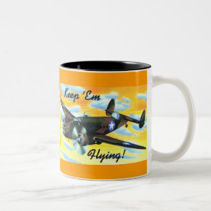 B24 Liberator Zweifarbige Tasse