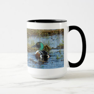 B25 Nordlöffelente Erpel Tasse