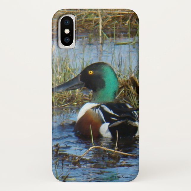 B25 Northern Shoveler Case-Mate iPhone Hülle (Rückseite)