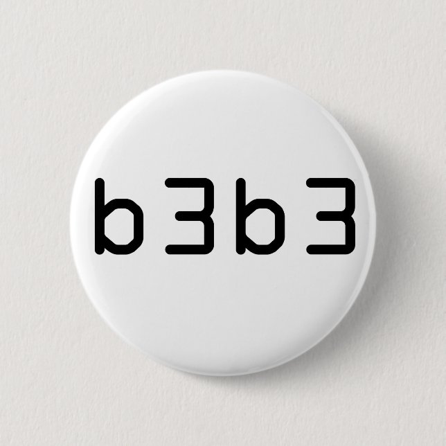 b3b3 button (Vorderseite)