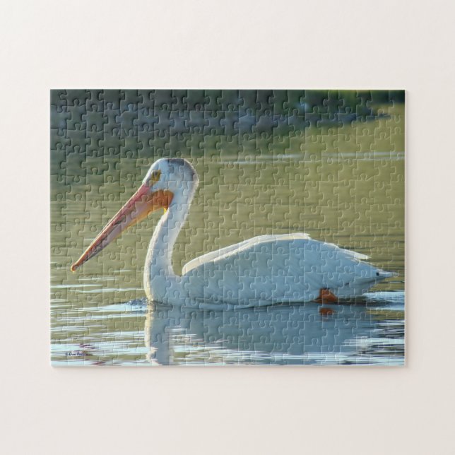B4 White Pelican Puzzle (Horizontal)