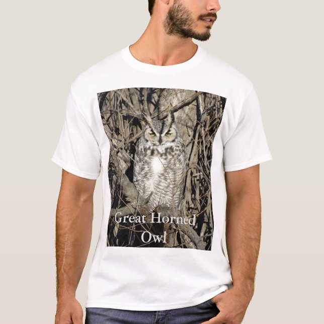 B51 Großes Hornhuhn T-Shirt (Vorderseite)