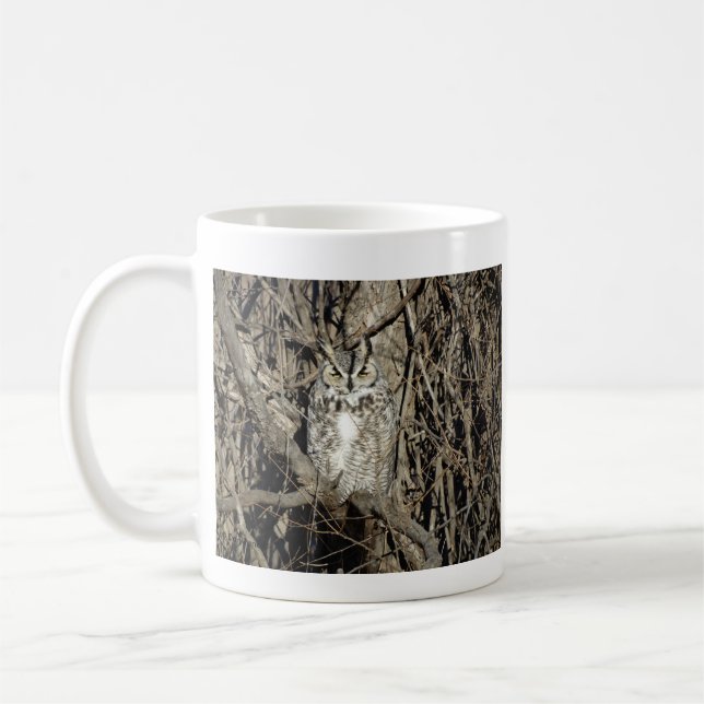 B51 Großes Hornhuhn Tasse (Links)