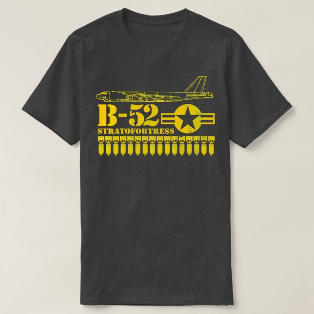B52 Beunruhigte Stratofestung  T-Shirt (Design vorne)