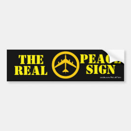 B52 Der Autoaufkleber des wahren Friedens