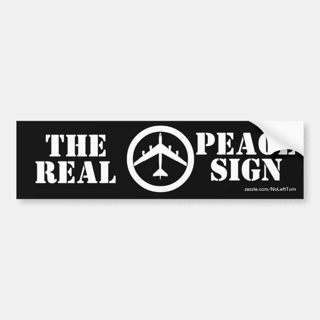 B52 Der Autoaufkleber des wahren Friedens (Vorne)