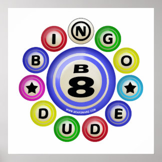 B8 Bingo Typ Poster