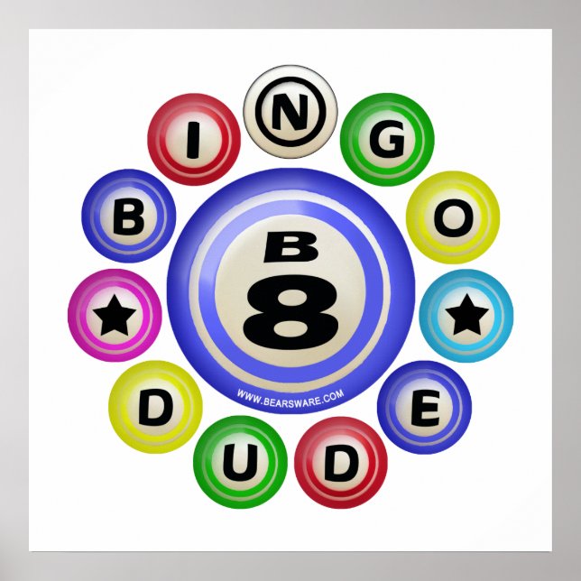 B8 Bingo Typ Poster (Vorne)