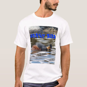 B8 Ohrensteißfuß balzend T-Shirt