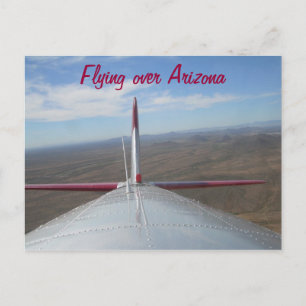 B-17 Bomber über Phoenix AZ Postcard Postkarte