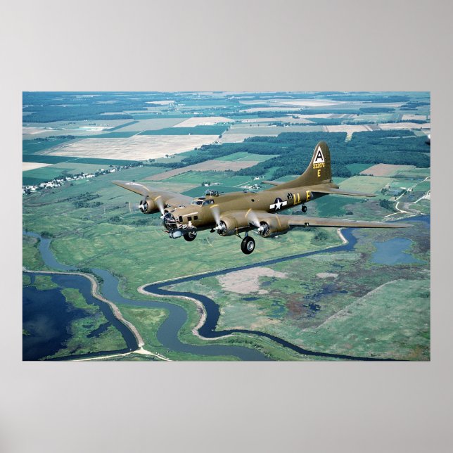 B-17 Festung Poster (Vorne)