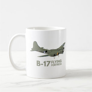 B-17 Festung WW2 Schwerbomber Kaffeetasse