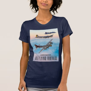 B-17 FLying FORTRESS BOMBER SQUADRON T-Shirt