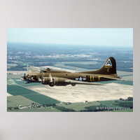B-17 Flying Fortress Poster 2