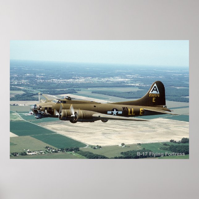 B-17 Flying Fortress Poster 2 (Vorne)