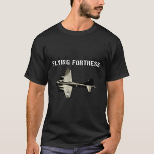 B-17 Flying Fortress T - Shirt WW2 Bomber Flugzeug