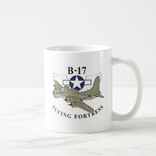 B-17 flying fortress tasse