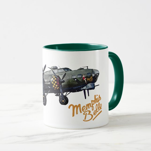 B-17 Memphis Belle Tasse (VorderseiteRechts)