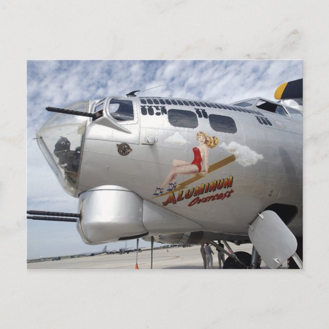 B-17 Nose Art Postkarte (Vorderseite)