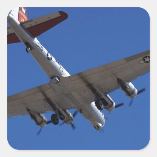 B-17 QUADRATISCHER AUFKLEBER