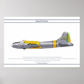 B-17G Brasilien 1 Poster