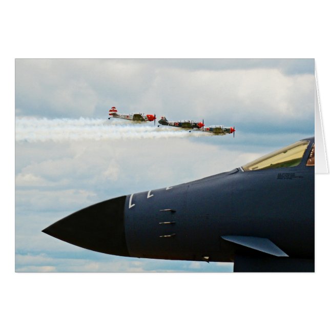 B-1 Bomber- und Kriegskämpfe (Vorderseite (Horizontal))