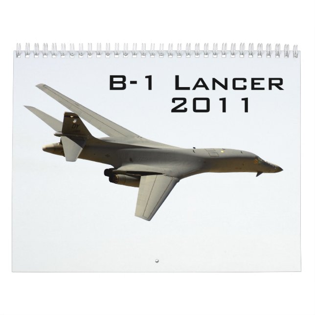 B-1 Lancer-Kalender Kalender (Titelbild)