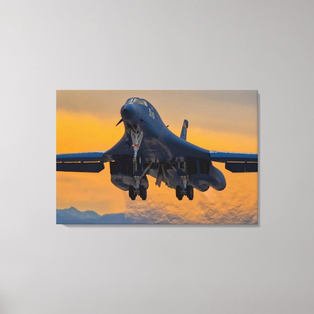 B-1B LANCER 24x36 Leinwanddruck (Vorderseite)