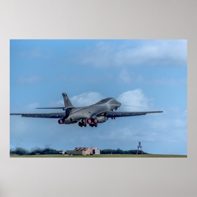B-1B Lancer Aircraft Poster (Vorne)