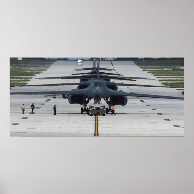 B-1B Lancer Aircraft Poster (Vorne)