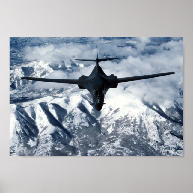 B-1B Lancer Aircraft Poster (Vorne)
