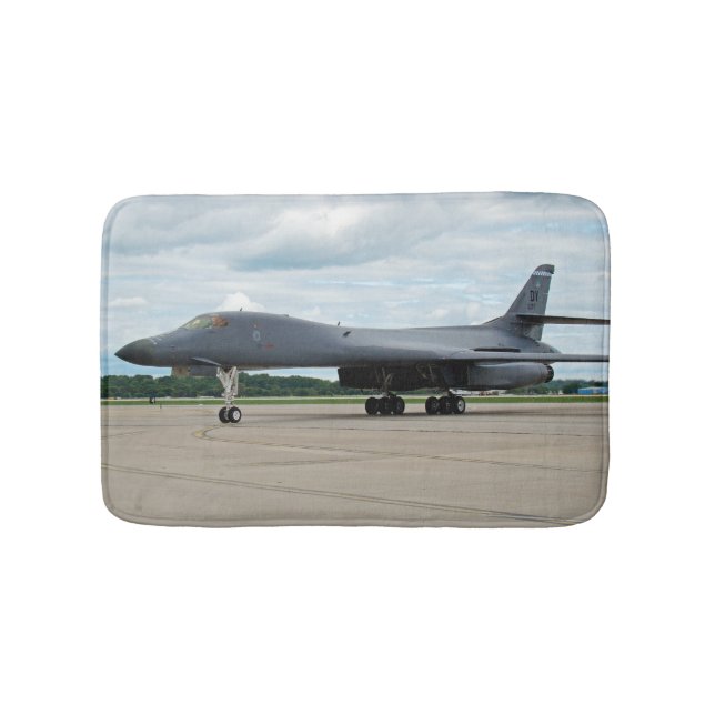B-1B Lancer Bomber am Boden Badematte (Vorderseite)