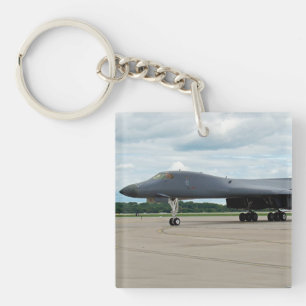 B-1B Lancer Bomber am Boden Schlüsselanhänger