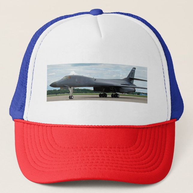 B-1B Lancer Bomber am Boden Truckerkappe (Vorderseite)