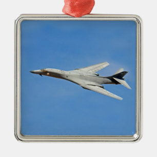B-1B Lancer Bomber Wings Swept Ornament Aus Metall