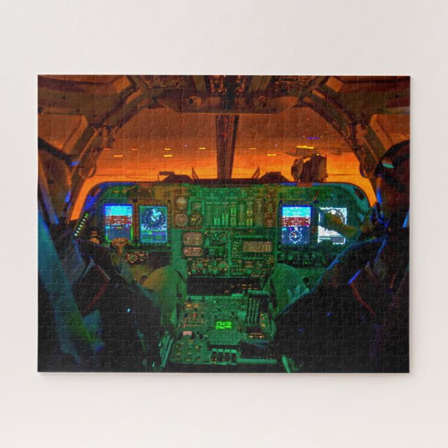 B-1B LANCER COCKPIT (16x20 INCH) Puzzle (Horizontal)