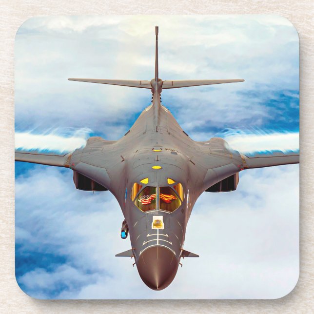 B-1B LANCER GETRÄNKEUNTERSETZER (Vorderseite)