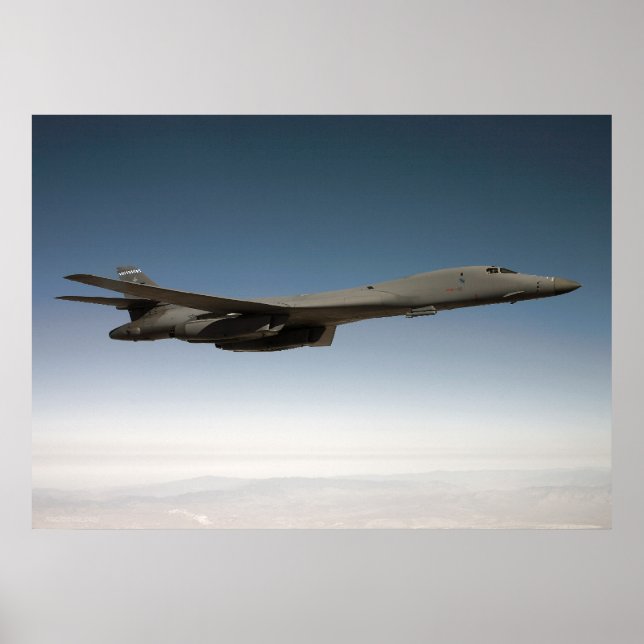B-1B Lancer mit Sniper Pod Poster (Vorne)