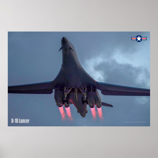 B-1B LANCER POSTER (Vorne)