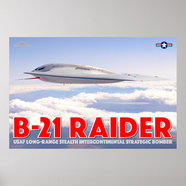 B-21 RAIDER POSTER (Vorne)