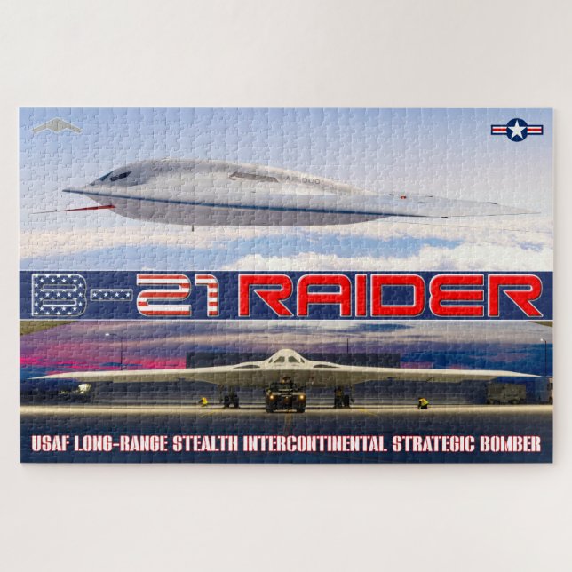 B-21 RAIDER PUZZLE (Horizontal)