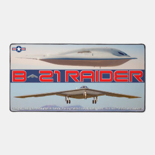 B-21 RAIDER SCHREIBTISCHUNTERLAGE