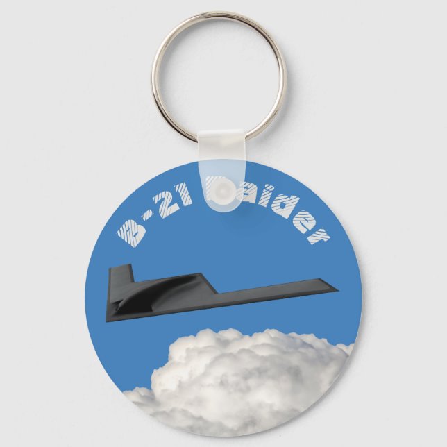 B-21 Raider Stealth Bomber Schlüsselanhänger (Vorderseite)