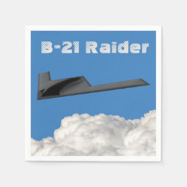 B-21 Raider Stealth Bomber Serviette