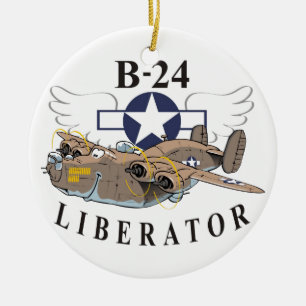 B-24 Befreier Keramikornament